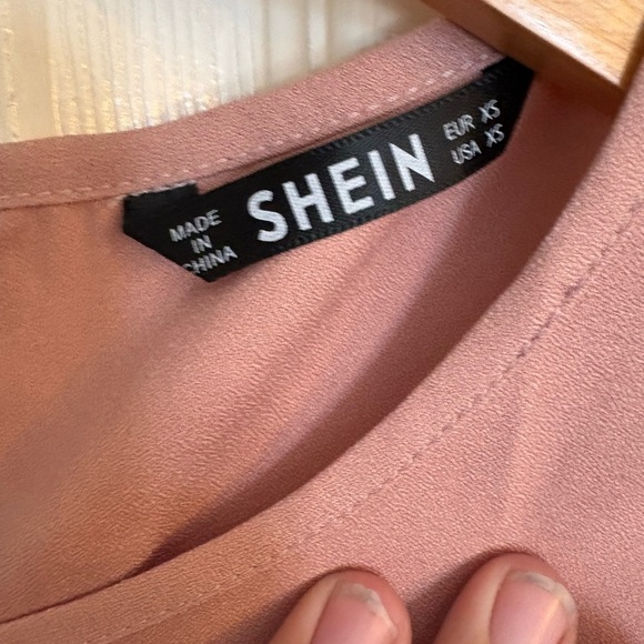 Shein Blush Pink Top - Picture 4 of 7